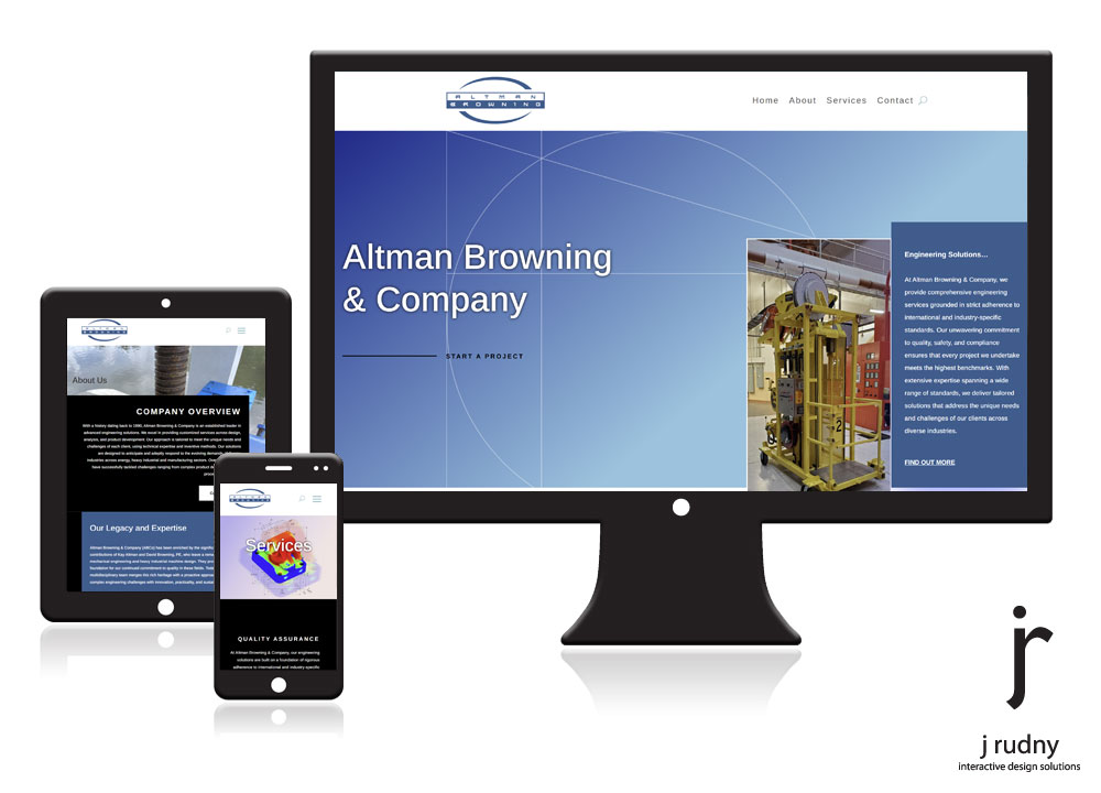 Altman Browning & Company - Responsive Website Redesign Project